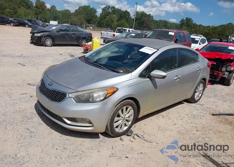 2014 Kia Forte Ex from USA, damaged, VIN KNAFX4A86E5046098